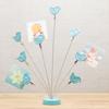 Desktop Photo Tree Holder Clip with Round Base 8 Branch Gift Card
