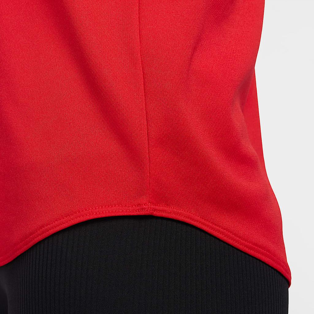 Nike Dri-Fit Сток Быстрый Удобный Дышащий Влагоотводящий Майка Женские топы Университетский красный IB8751-657