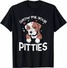Забавный подарок любителям собак Pitbull унисекс футболка