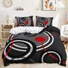 Bed Three-Piece 3D Pattern Creative Quilt Cover 3D Digital Printing Kit