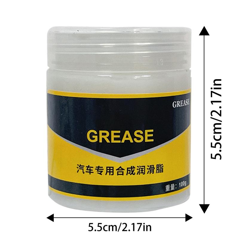Car Door Hinge Grease 80g Car Window Track Lubricant Grease Multi-Purpose Long-Lasting Weatherproof Squeaky Door Hinge Lubricant
