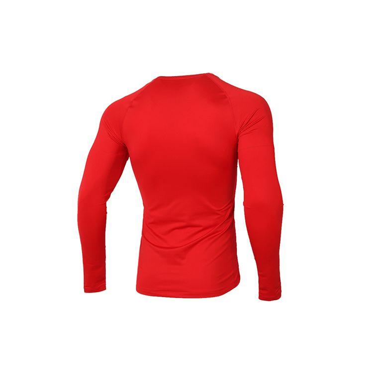 Nike Pro Dri-FIT Slim Fit Training Gym Shirt Men Tops University-Red Black BV5589-657