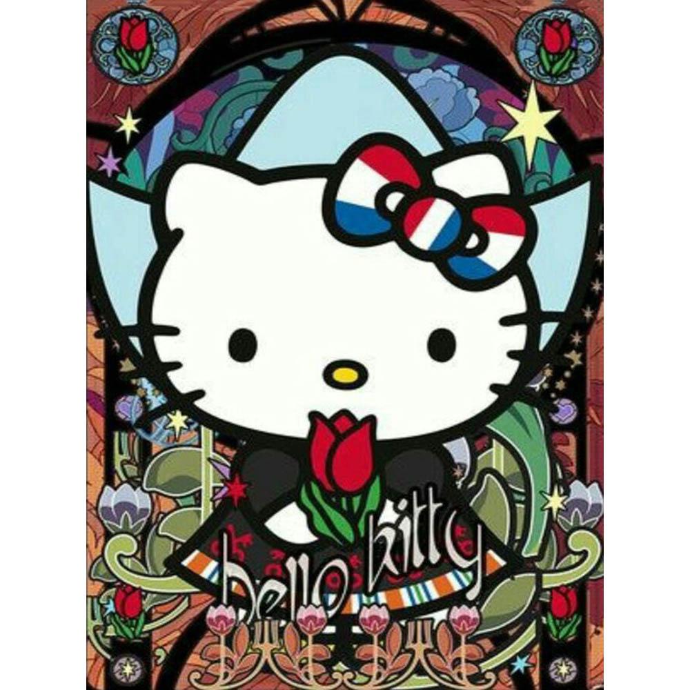 Disney Алмазная живопись Покемон Супер Марио Пикачу Хелло Китти Декор для дома Полная квадратная и круглая мозаика Вышивка Крестиком