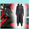 Костюм для косплея Persona 5 Joker Kaitou премиального качества, тренч для Хэллоуина