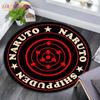 Cartoon Naruto Round Area Rugs Geometric Antiskid Living Floor Rug Room Decor Home Rugs  Alfombra Naruto  Play Mat Baby