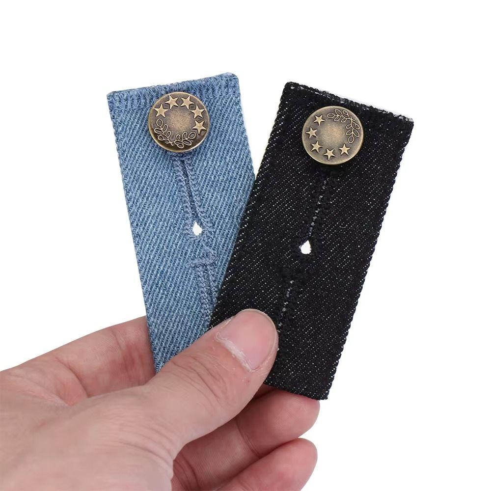 Denim Clothe Waisband Extender Flexible Button Extenders Comfortable Extension Buckle Unisex