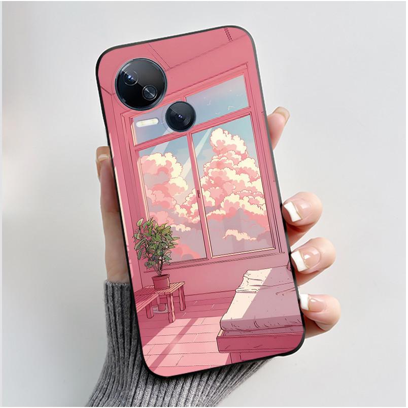 Чехол для телефона Tecno Spark 10 5G KI8 Эстетичный Роскошный Милый Крутой Для Мальчиков Девочек Черный Матовый Мягкий Силикон Задняя Крышка TPU Оболочка