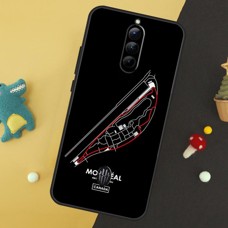 Minimalist F1 Circuit Case For ZTE Nubia Red Magic 8 8S 9 Pro Plus RedMagic 6 7 Pro 6S 7S Pro 5S 6R 5G Back Cover