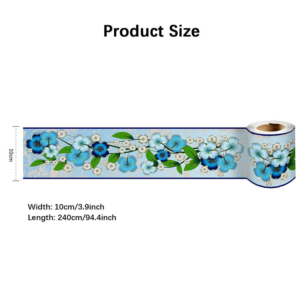 Самоклеящаяся настенная плинтусная граница, наклейка на обои, домашний декор, самоклеящаяся линия талии