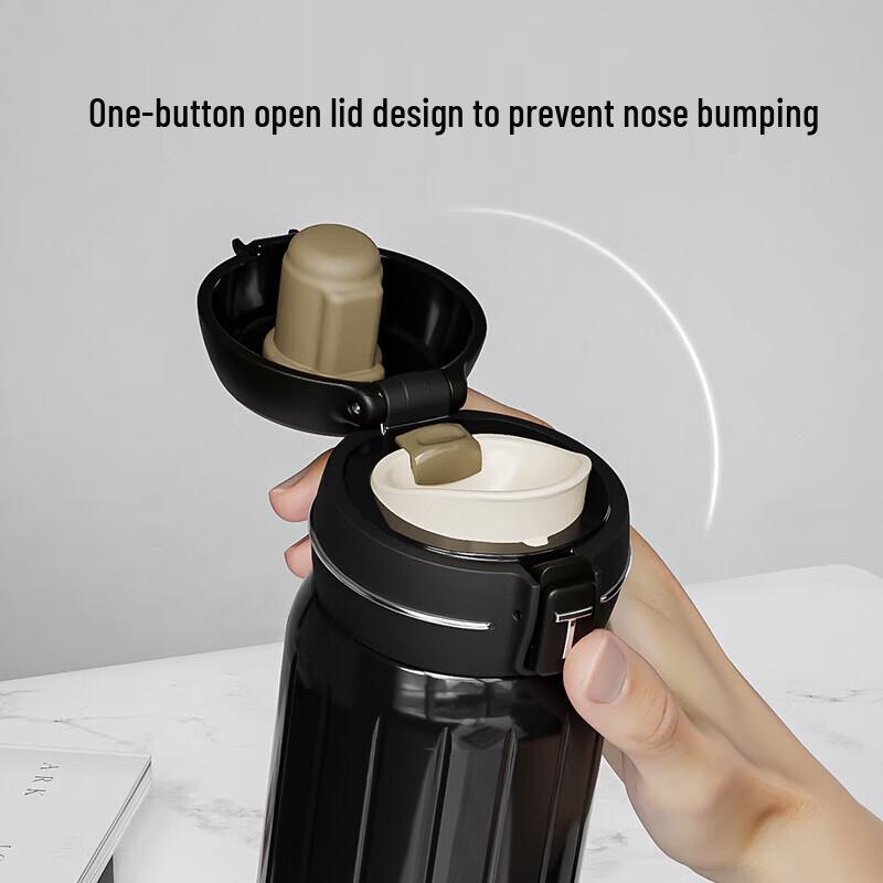 TOMIC 400ml 316 Stainless Steel Insulated Tea Tumbler