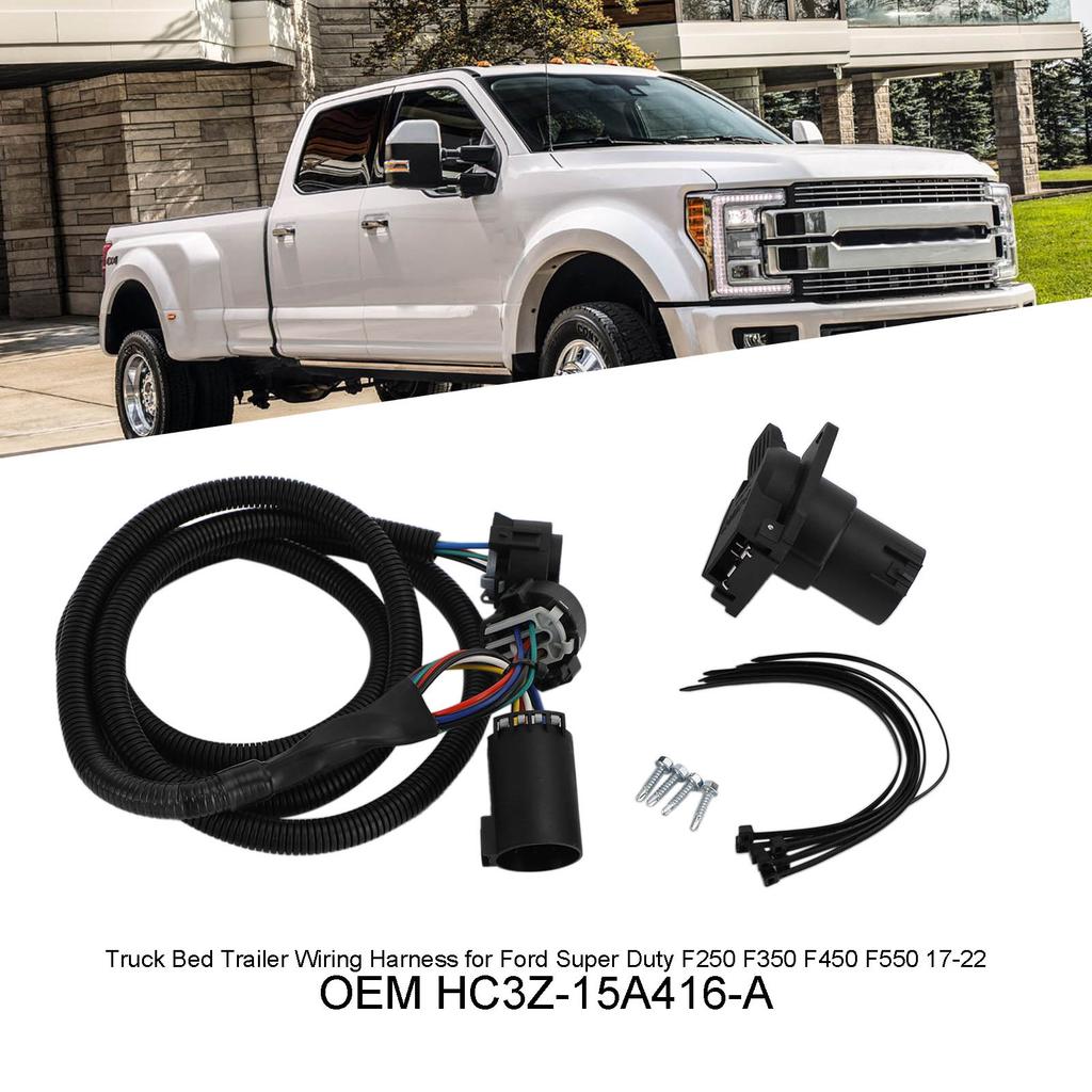 Жгут проводов для прицепа-платформы грузовика для Ford Super Duty F250 F350 F450 F550 2017-2022