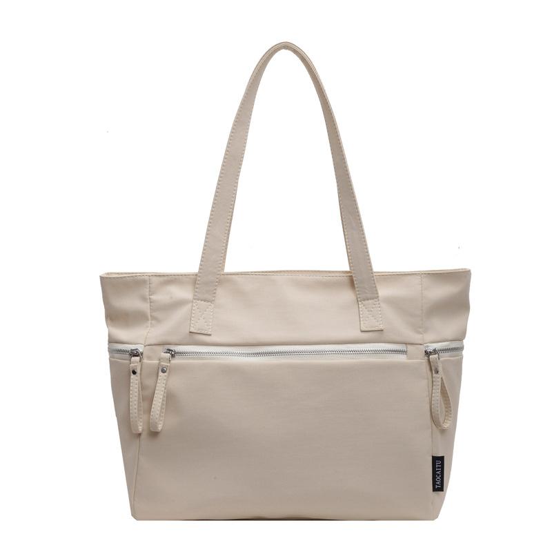 Повседневная сумка женская 2024 новая модная универсальная сумка через плечо большая вместительная сумка-тоут классная сумка для поездок на работу