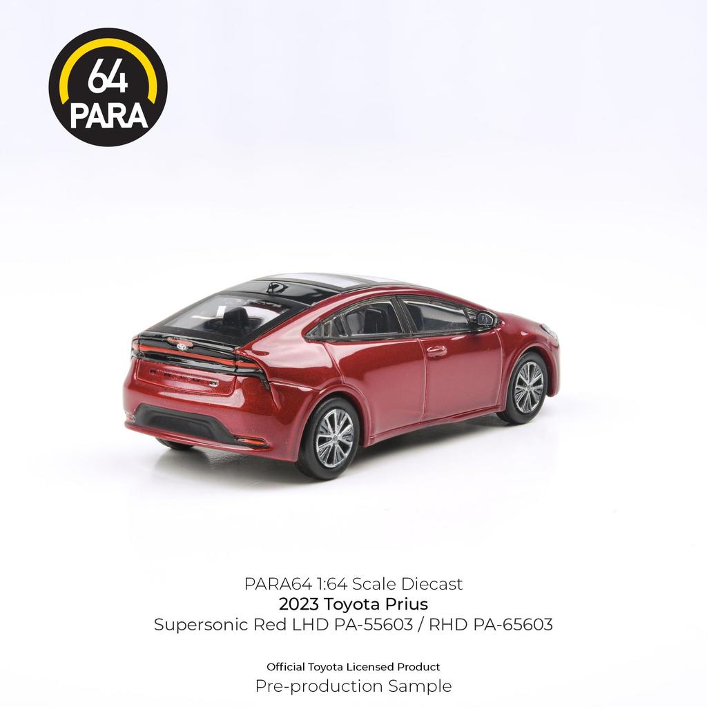 JADI B Toyota Prius 23 Supersonic Red RHD масштабная модель PA65603 1/64