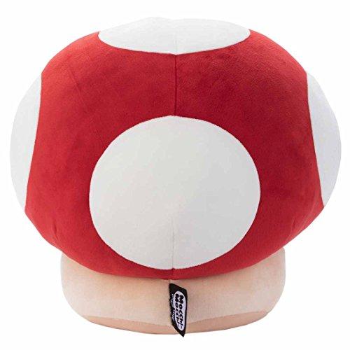 Плюшевая игрушка Mario Kart Mocchi-Mocchi-Game Style Dash Mushroom, Высота около 33 см