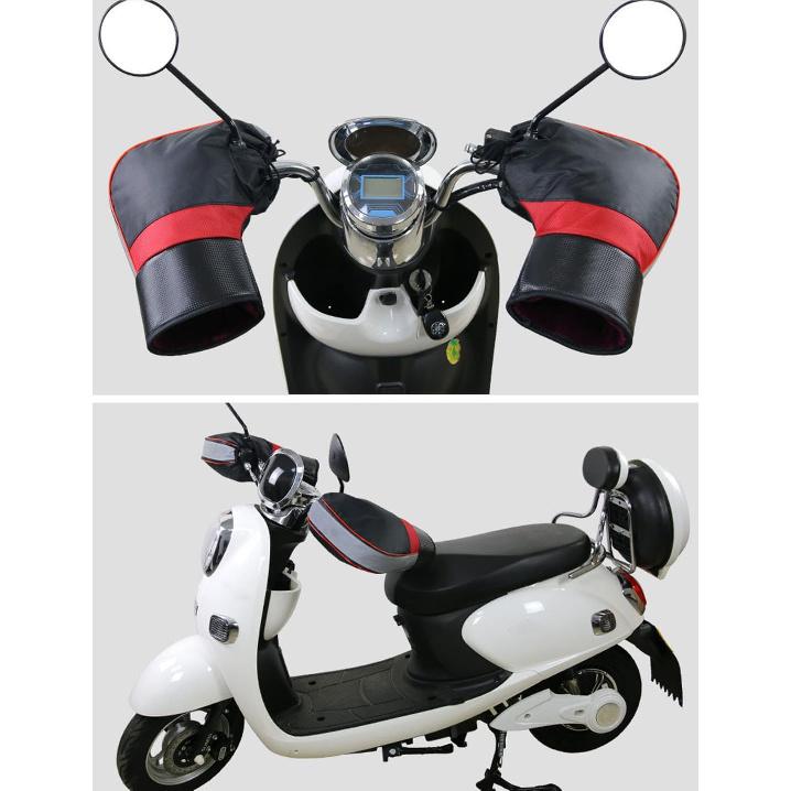 Мотоциклетные перчатки на руль Ветрозащитные Водонепроницаемые Зимние Велосипедные Перчатки Варежки Универсальные Мотоциклетные Грелки для рук Снегоход Скутер Квадроцикл Мотоцикл