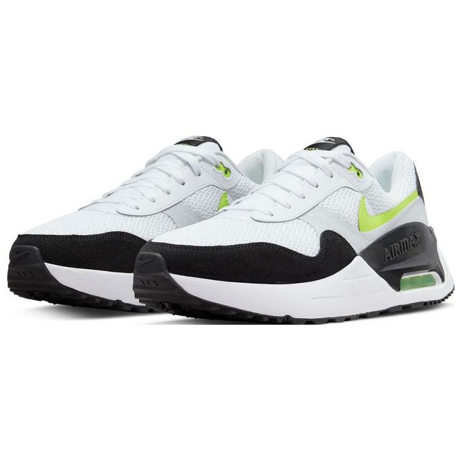 Nike Air Max SYSTM White Volt Мужские кроссовки Pure-Platinum Black DM9537-100