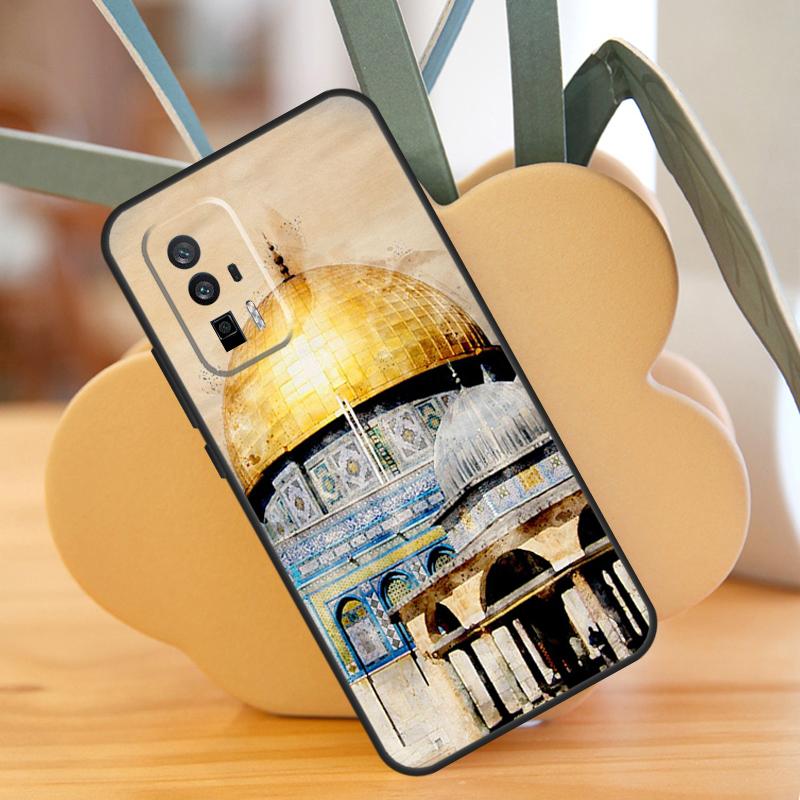Jerusalem Dome of the Rock Case For Xiaomi 13T 11T 12T Pro 13 14 Ultra 12 Lite POCO F6 F5 X6 Pro M6 X3 X5 M5s F3 Cover