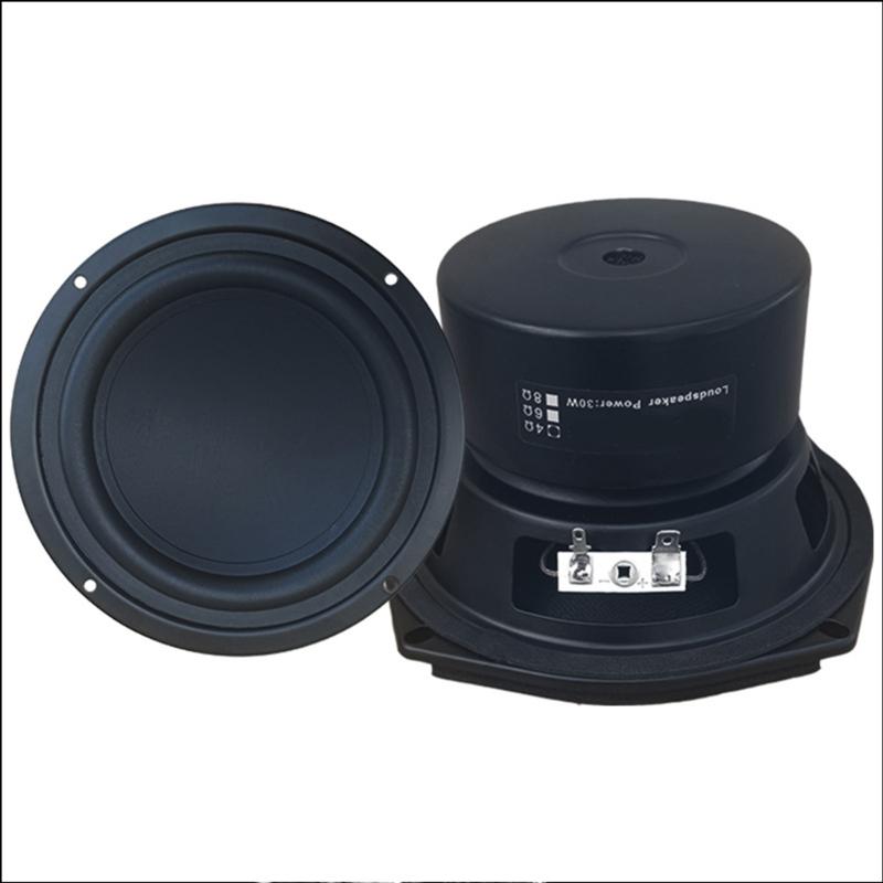 5,25-дюймовый 4-омный сабвуфер Hi-Fi компонентный динамик металлический рупор для глубоких басов и захватывающего звукового опыта аксессуар
