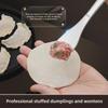 Stainless Steel Dumpling Spoon & Knife Set for Buns, Wontons, Dumplings & Stuffing