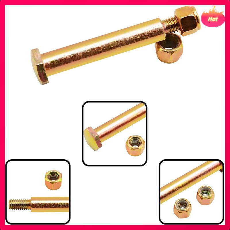 4 Pack Wheel Bolts And Lock Nuts 193406 For Cub Cadet Craftsman Replaces 532193406 193406 137644 532137644