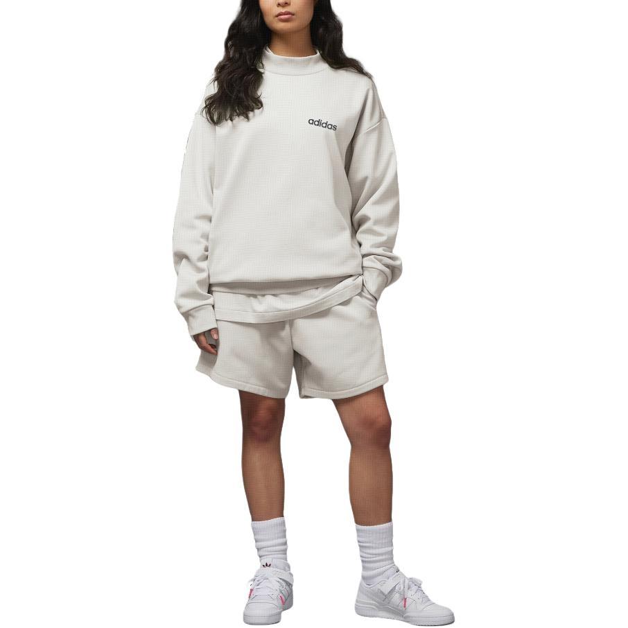 adidas Basketball Crew Sweatshirt 'Grey' Men's IA3435