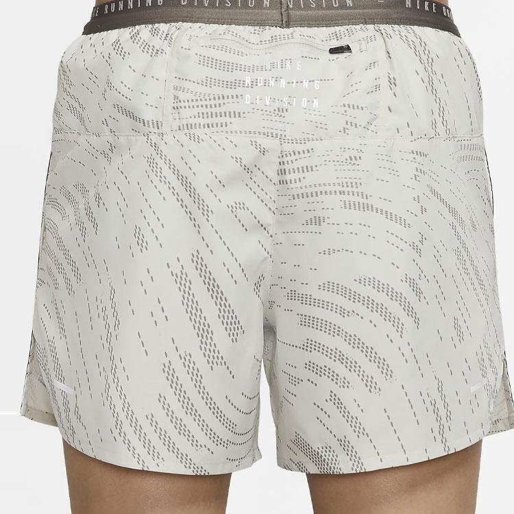 Nike Dri-Fit Breathable Running Shorts With Drawstring Men Bottoms Light-Bone DM4768-072