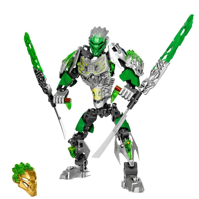 Новый Bionicle Мастер Существ Золотой Маски Строительные Блоки Огненный Объединитель Таху Комбинированный Робот Мех Кирпичи Игрушки Для Мальчиков Подарки