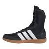 adidas Box Hog Мужские Высокие Тренировочные Кроссовки из Полиэстера с Круглым Носком На Шнуровке JQ8533