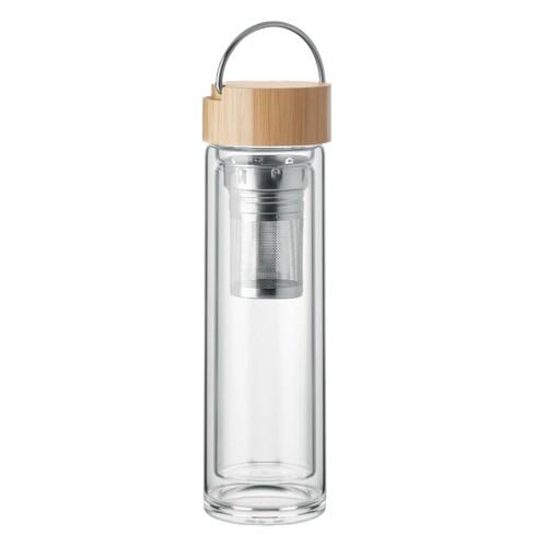 MidOcean Batami Glass Double Wall 400ml Water Bottle