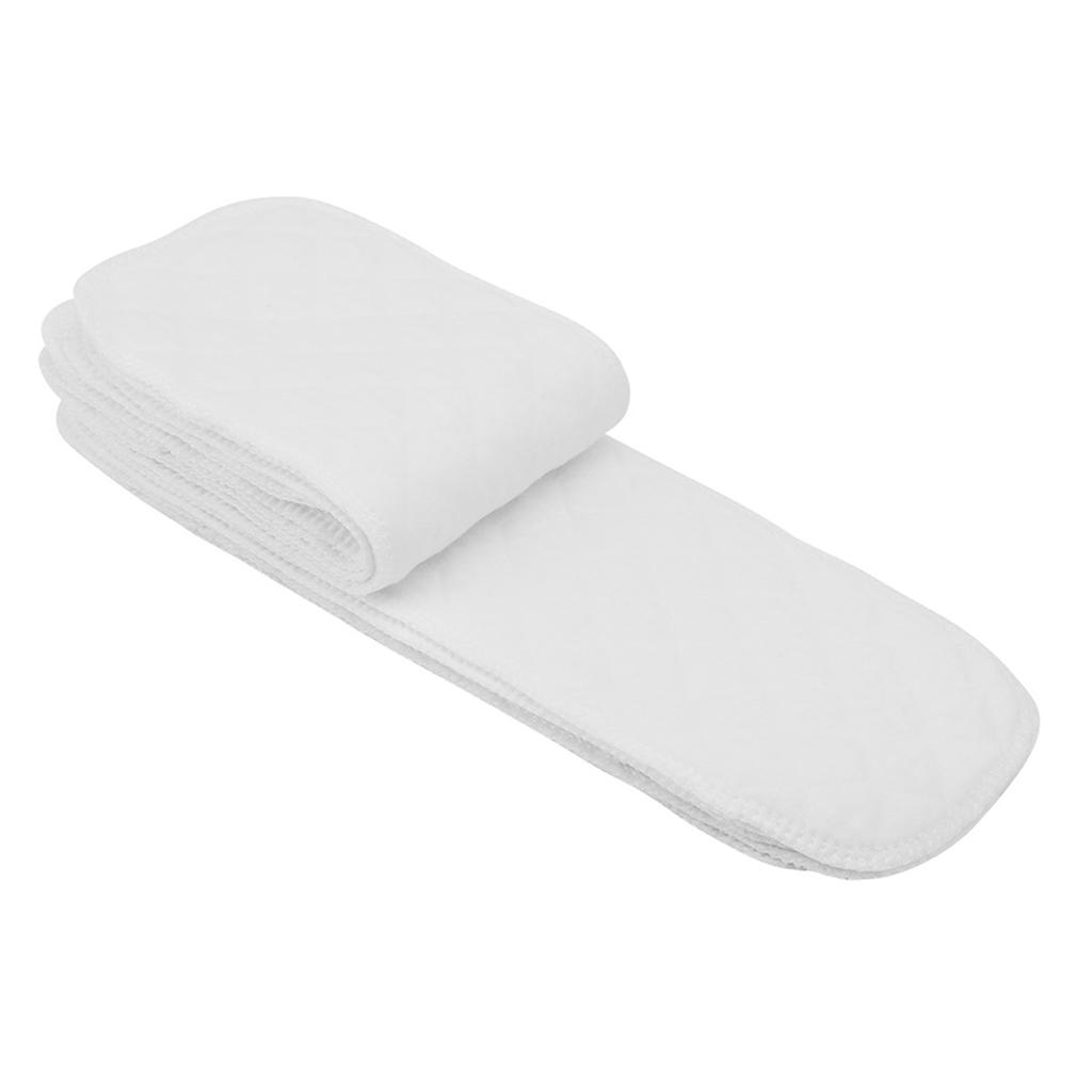 10pcs Soft&Breathable Baby Toddler Cotton Modern Cloth Diaper Nappy Liner 3 Layers