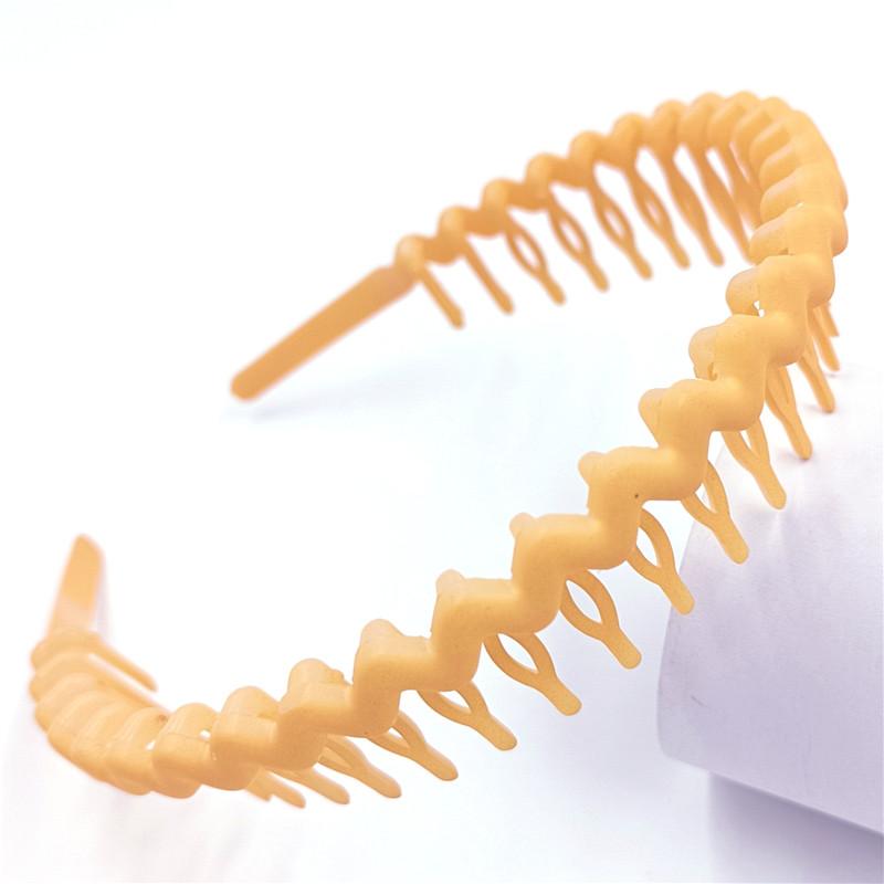 Корейские аксессуары для волос, повязки на голову, обручи для волос, очаровательные, высокого качества для женщин с волнистыми зубами, противоскользящие, для девочек, новые матовые аксессуары для волос