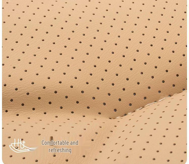 Всесезонная накладка на сиденье автомобиля из кожи наппа для Model 3 - Заднее сиденье