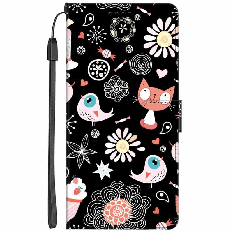 Leather Book Cover For Xiaomi Poco C40 Case Wallet Flip Cat Coque For Xiaomi Poco X4 Pro 5G / M4 Pro 4G Case Protection X3Pro