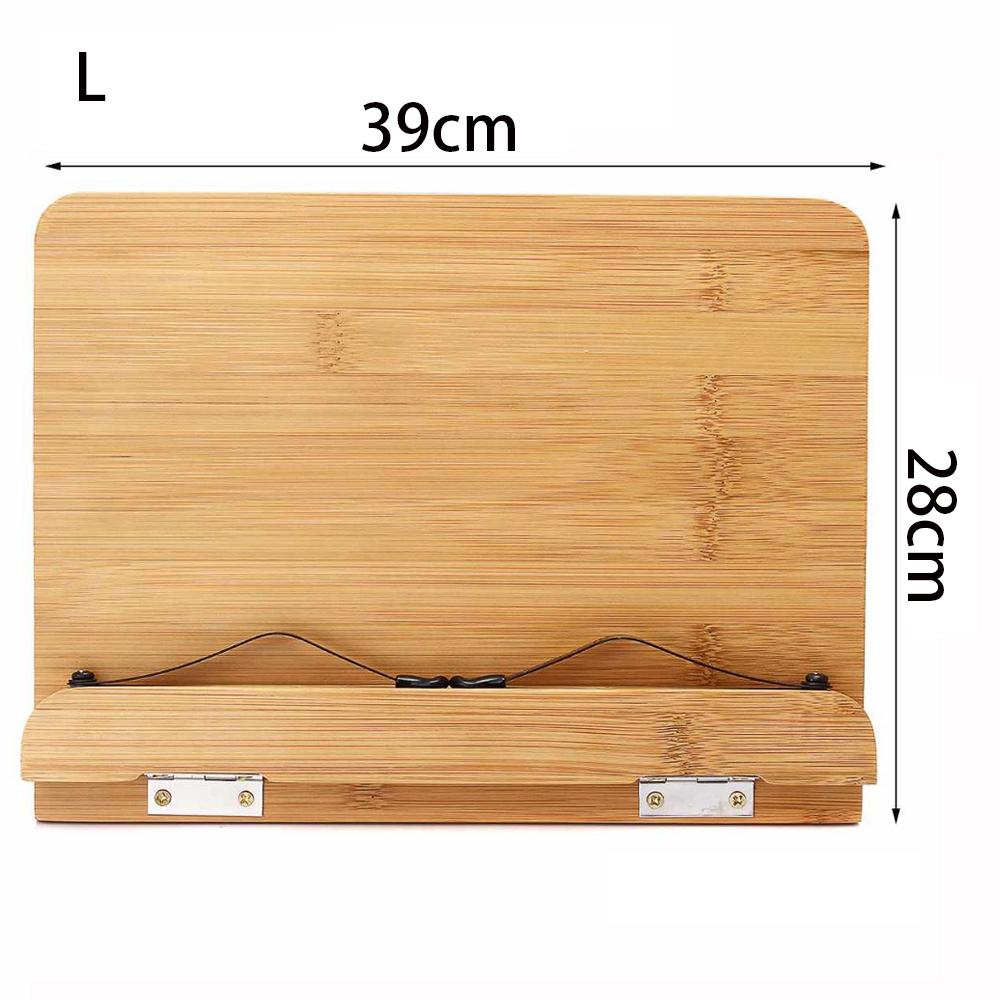 Portable Adjustable Book Holder Tray And Page Paper Clips-cookbook Reading Desk Sturdy Stand For Books Lightweight Bookstand