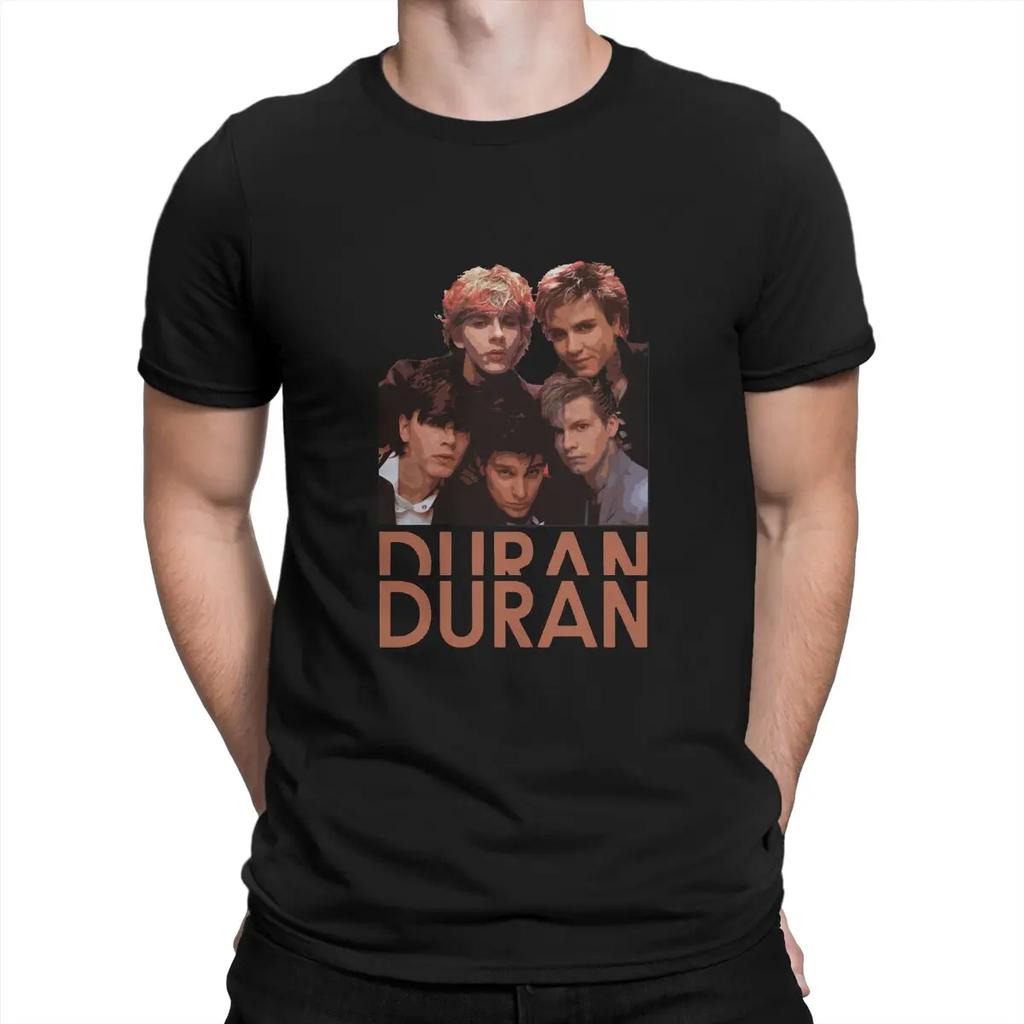 T-Shirt Leading Figures In The British New Wave Vintage Cotton Tees Short Sleeve Duran Duran T Shirts Unisex