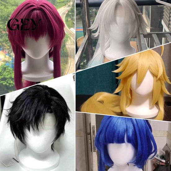 Styling Foam Head Mannequin for Wigs, Lightweight Wig Display Stand with Stable Faceless Holder Base Trimming Professional Salon Use and Cosplay Props