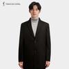 Men's Mid-Length Lapel Overcoat
