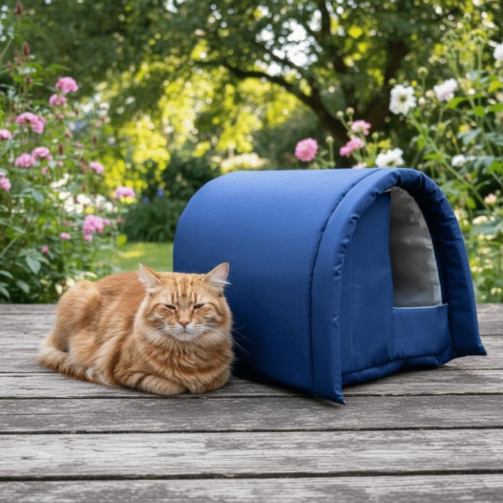 Windproof Pet Cat House Waterproof Cat Sleeping Cave Durable Dog Kennel  Outdoor