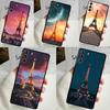 Paris Eiffel Tower France Case For Samsung Galaxy S22 S23 S24 Ultra Note 20 10 S8 S9 S10 Plus S21 S20 FE Soft Cover