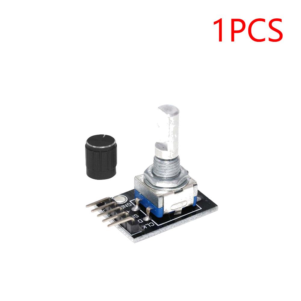 HW-040 Модуль переключателя поворотного энкодера 360 градусов 5 В Модуль поворотного энкодера с колпачком-ручкой Датчик-кирпичик Плата для разработки