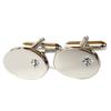 Kamakura Cufflinks Workshop Aqua Crystal Cufflinks Ec149 [Cufflinks/Cufflinks]