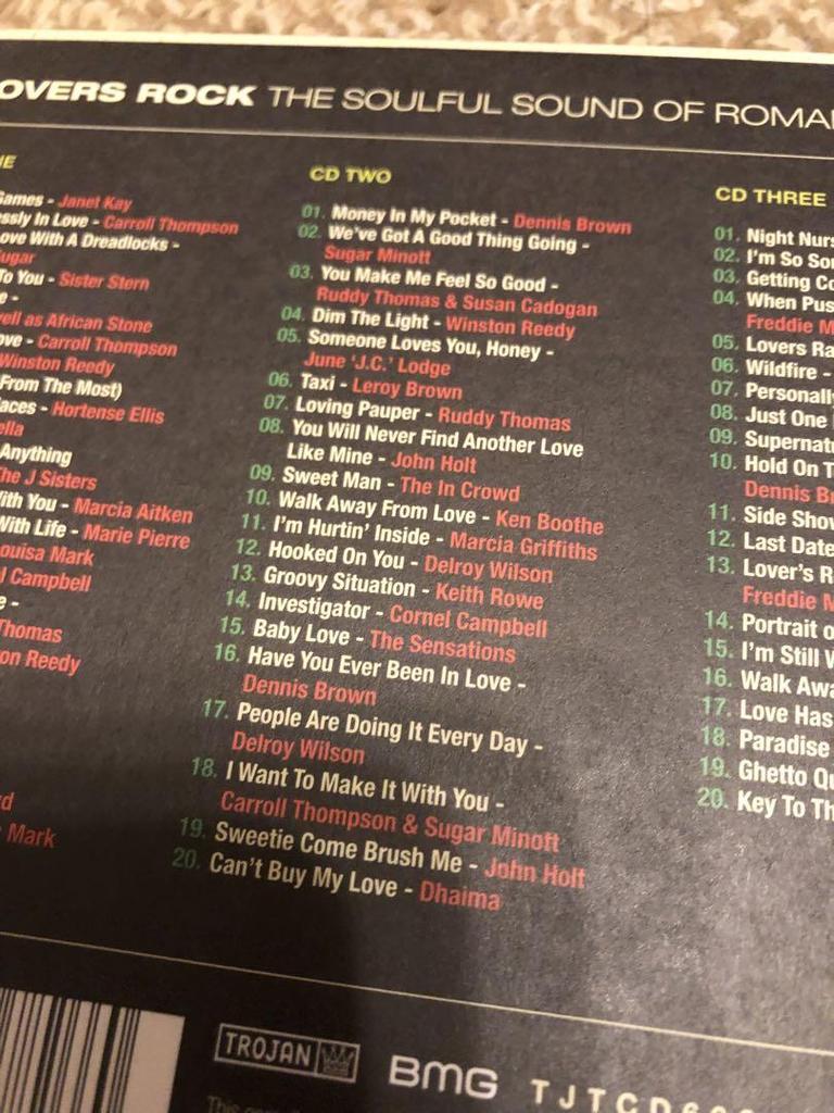 [USED] LOVERS ROCK TROJAN 3CD