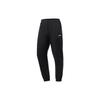 Мужские спортивные штаны Li Ning Fitness Series с однотонным логотипом и манжетами, черные AYKR757-1