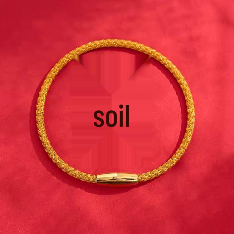 Пятиэлементный браслет для пары «Чешуя дракона» - Ручное плетение, Магнитный браслет-манжета, Подарок на Циси