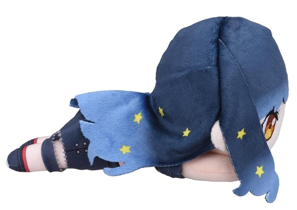 An Shiraishi Lying Down Plush Toy, Official Vivid Bad Squad Merchandise from the Movie "Broken World and Miku Who Can't Sing