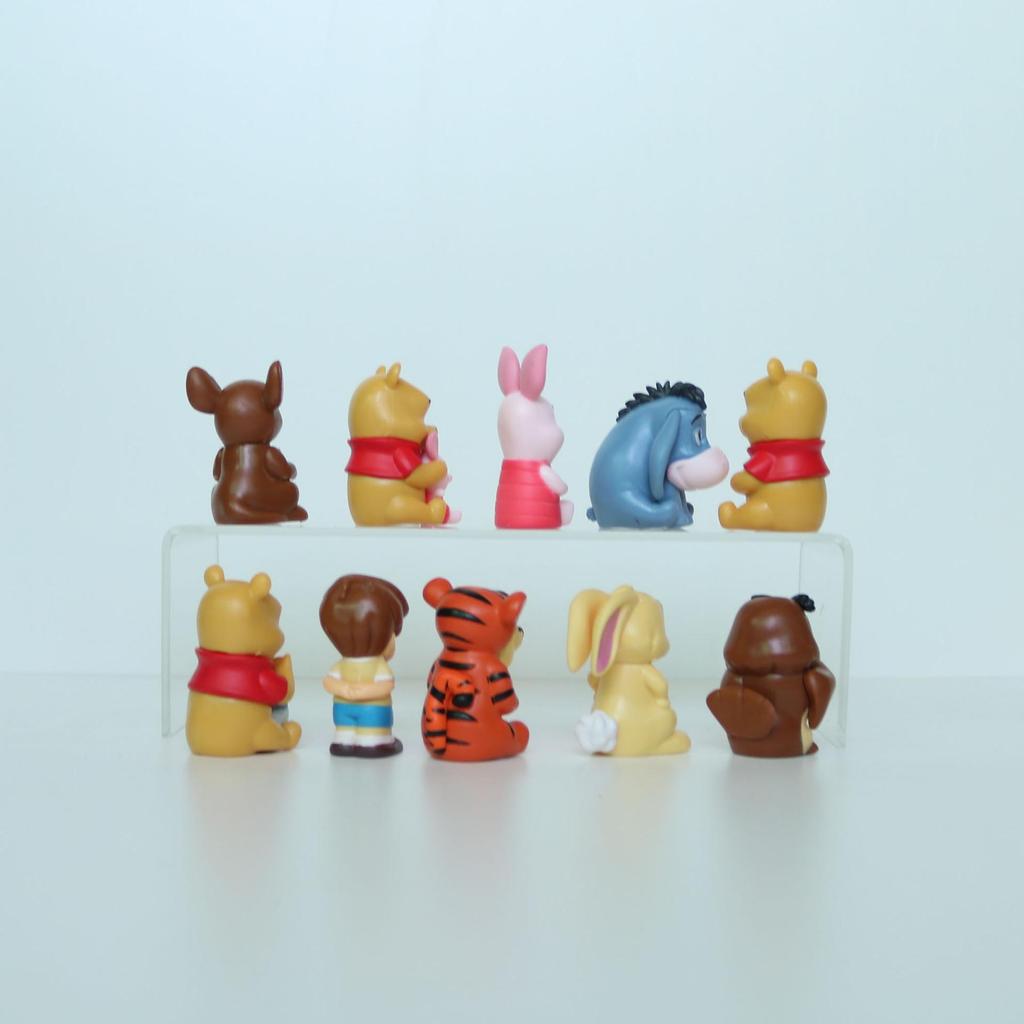 Winnie the Pooh Family Figurines Set: Tigger, Piglet, Eeyore, and More - Perfect Children's Gifts