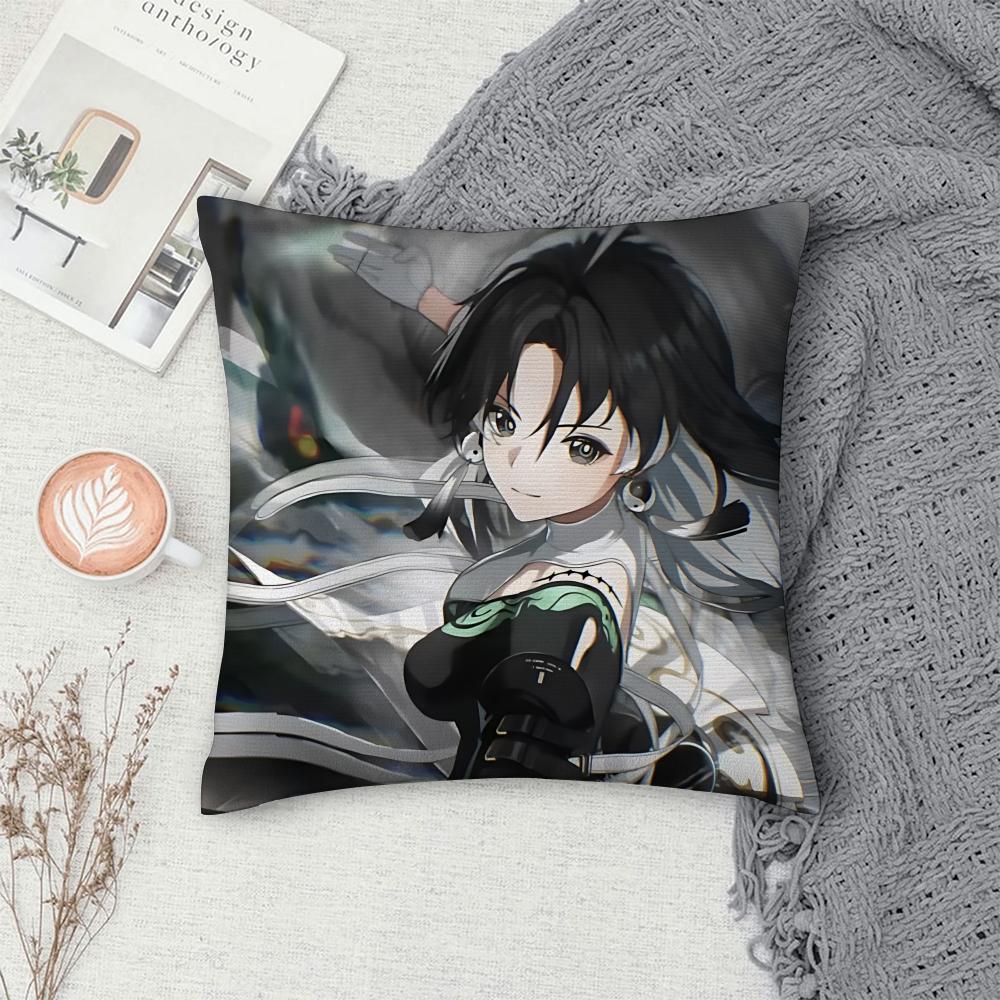 Wuthering Game Jianxin Cushion Cover Square Pillow Bedroom Sofa Leisure Comfort Living Room Home Decoration X