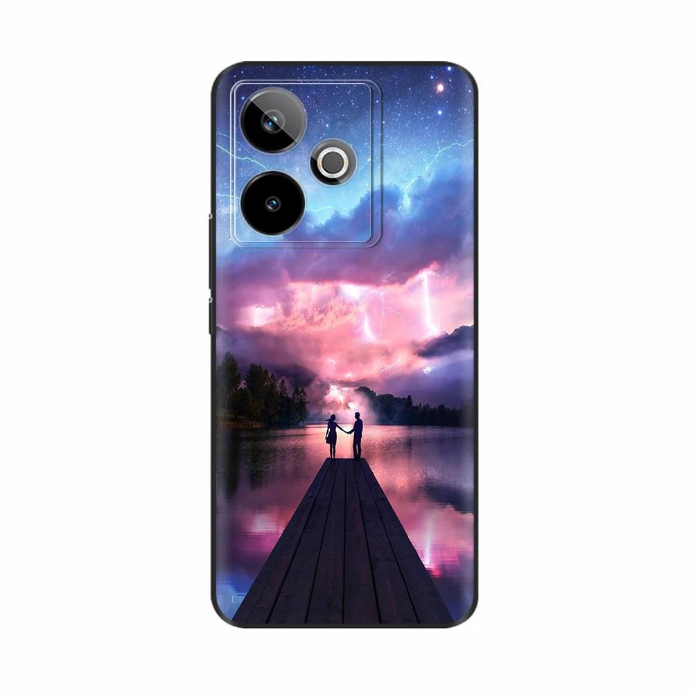 Чехол для телефона Realme GT 7 Чехол Мультяшная Защитная Задняя Крышка Для Realme GT 7T GT7T RMX5085 Мягкие Силиконовые Чехлы GT7 TPU Coque