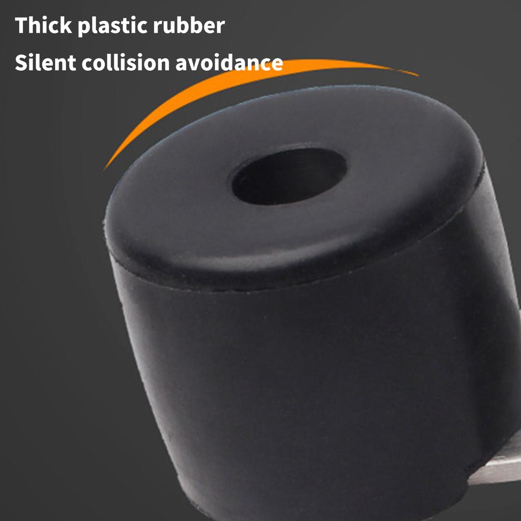 Обновления Стальной Дверной Упор Сверхпрочный Металлический Дверной Стопор Современный Тяжелый Дверной Упор Элегантный Аксессуар для Дома и Офиса