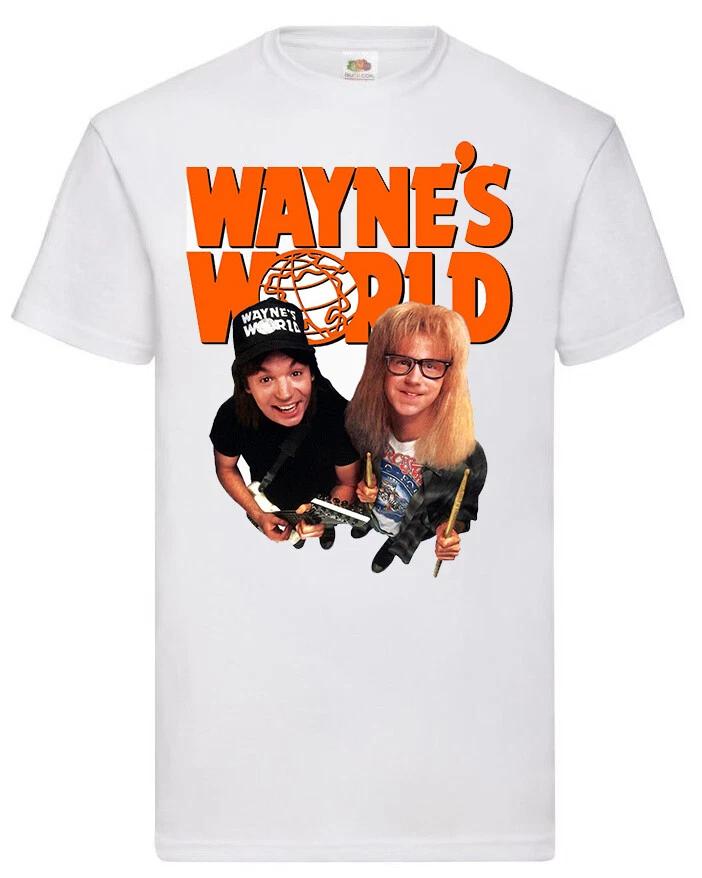 retro classic movie film horror sci fi funny t shirt for Waynes world fans